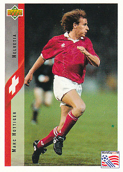 Marc Hottiger Switzerland Upper Deck World Cup 1994 Eng/Ita #104